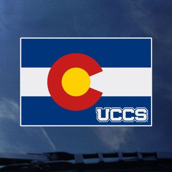 Colorado Flag UCCS Decal UCCS Bookstore